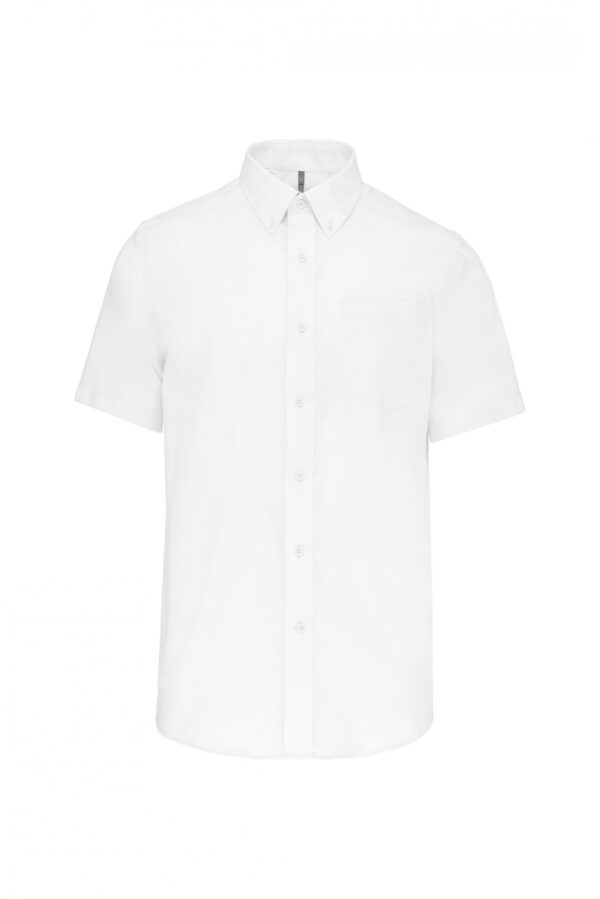 Chemise manches courtes blanche