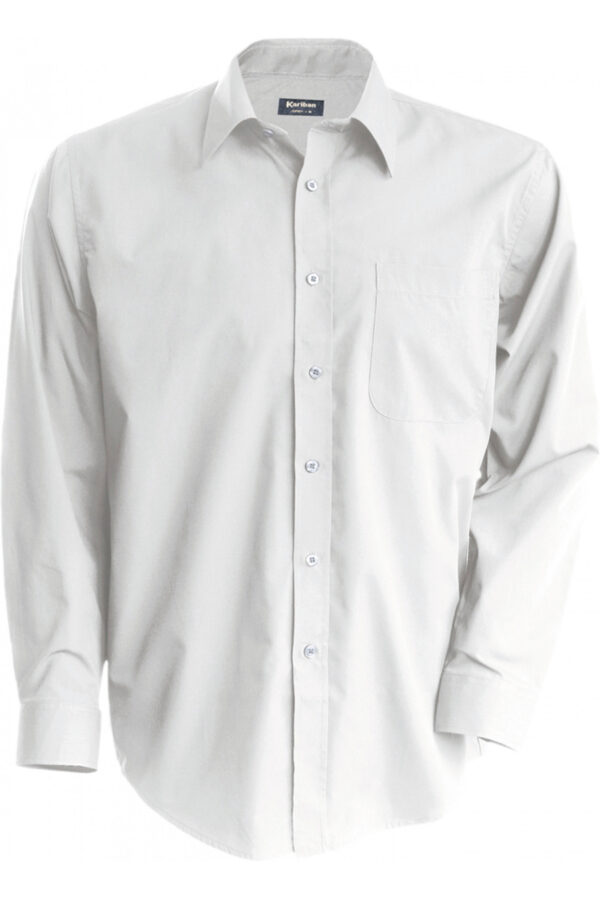 Chemise blanche manches longues Kariban